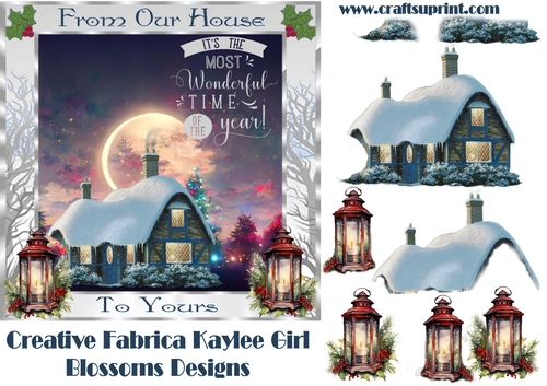 wondeful Christmas 7x7 from our house to yours