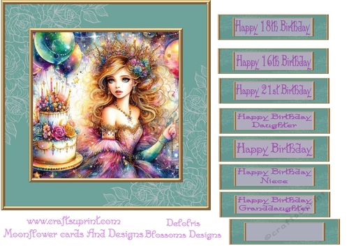 Beautiful lady topper 3