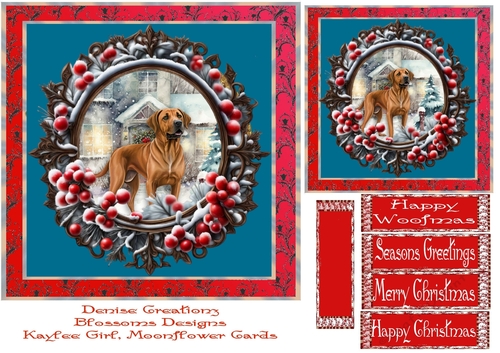 Christmas dog