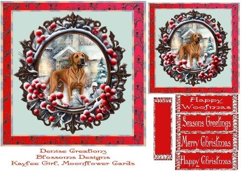 Christmas dog