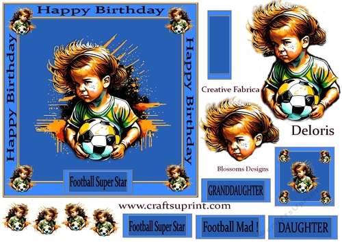 Football mad girl 2
