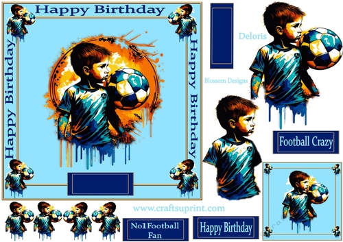 Football Crazy 1, 7x 7 approx