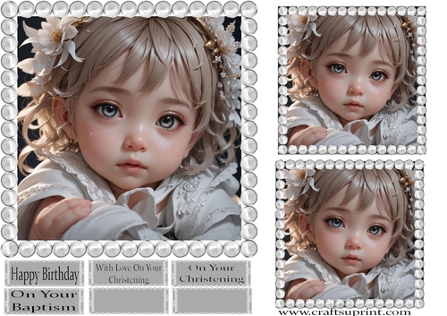 Christening, Birthday or Baptism