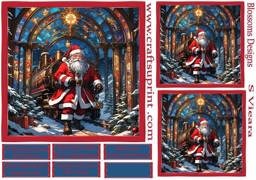  Christmas Tags and toppers 1