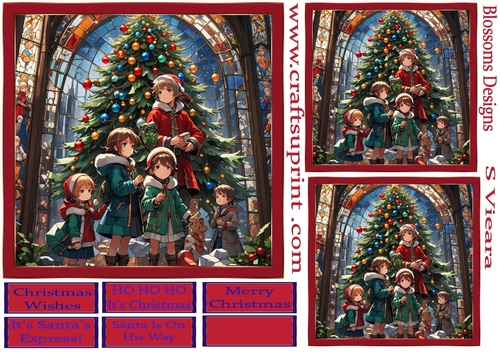 Christmas Tags and toppers 5