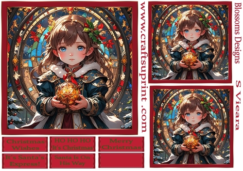  Christmas Tags and toppers 6
