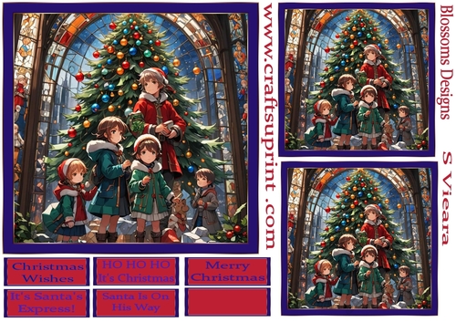  Christmas Tags and toppers 7