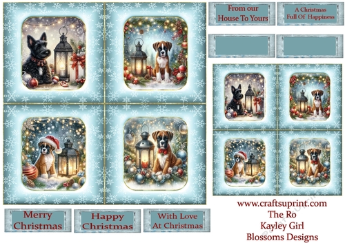 Pups at Christmas 3