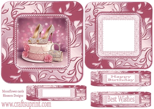 Shoe birthday cake