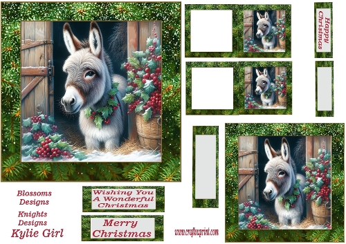 Donkey Christmas1