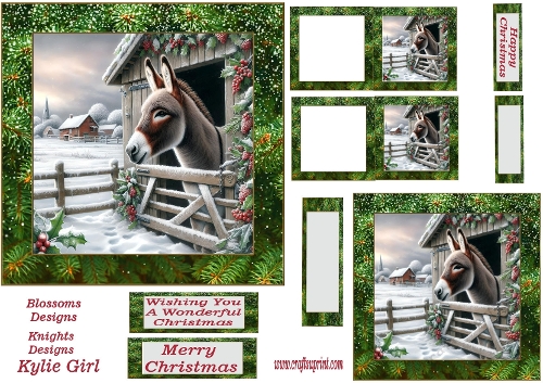 Donkey Christmas1