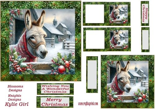 Donkey Christmas 3