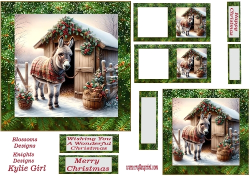 Donkey Christmas 6