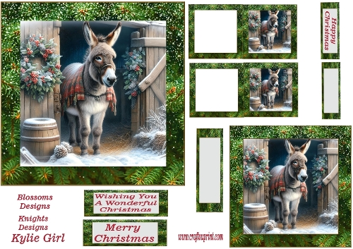 Donkey Christmas 8