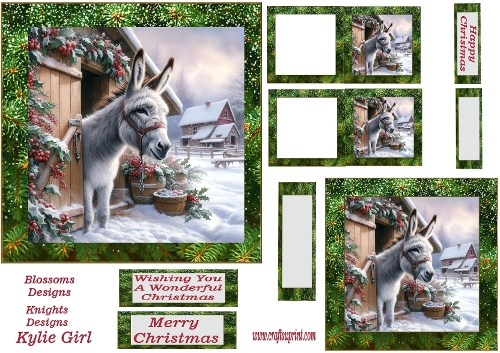 Donkey Christmas 8