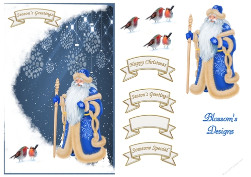 Season greetings Santa