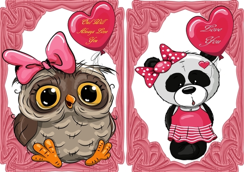 Cute love  toppers