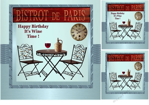 Happy Birthday wine time