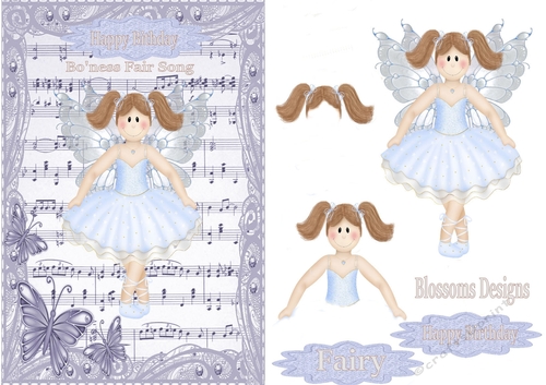 Music Fairy card