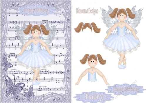 Music Fairy card