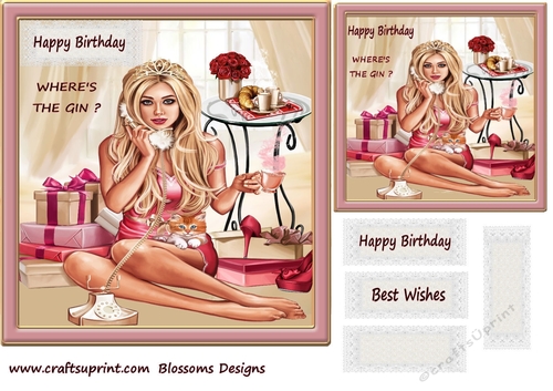 Pink lady birthday wheres the gin ?