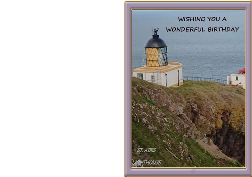 Easy Male Birthday card