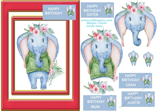 Birthday Elephant