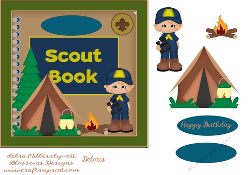 Scouts birthday or becoming a scout