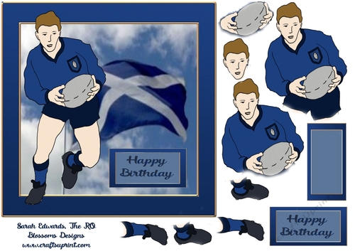 Scotland rugby birthday