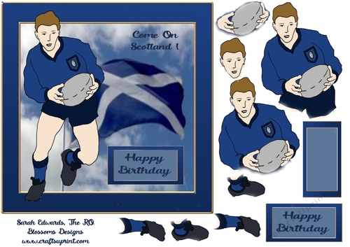 Scotland rugby birthday 2