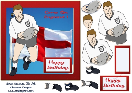English rugby birthday 2