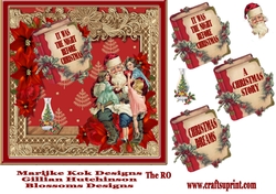 A vintage Santa