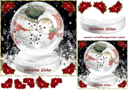 Santa Globe 3