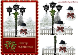 christmas lamposts