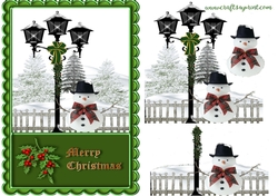 christmas lamposts