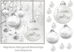 Seasons greetings Bauble