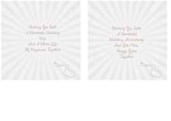 Wedding and Anniversary inserts