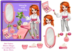 A make up birthday design 3