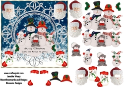 Christmas from our house to yours approx. 7 x 7inches