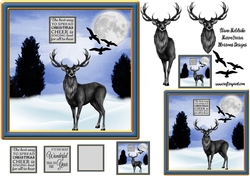 A lovely Christmas Deer card