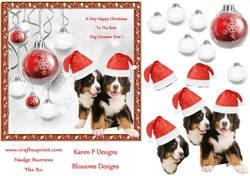 Dog Groomer Christmas Design