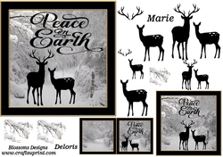 Black and White Christmas 1
