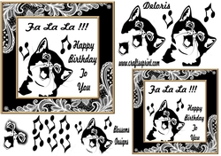 Cat birthday Design