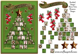 Advent Christmas Tree 4