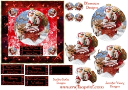 Christmas Santa Bauble
