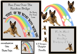rainbow bridge German Shepard