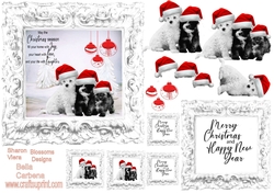 Christmas dogs 3