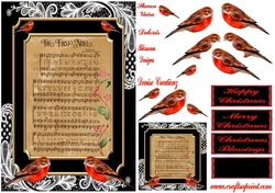 The First Noel carol design