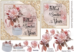 Pink birthday wishes