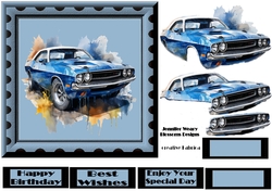 birthday car design 1